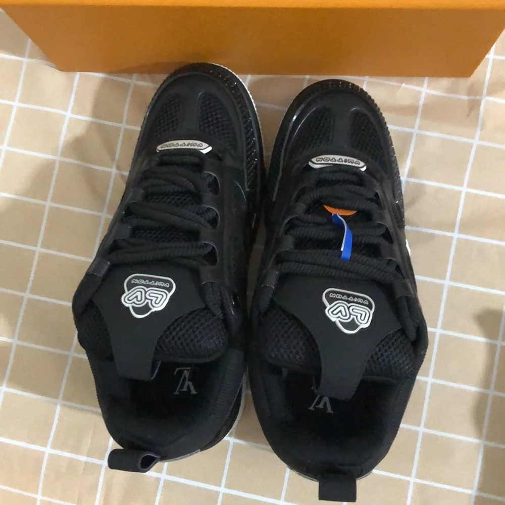 Men’s Louis Vuitton Black Skate Trainer Sneakers Size 11 - Picture 7 of 14